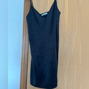 Zara silky slip dress